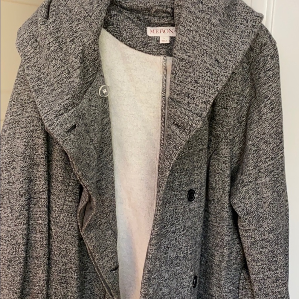 Light Pea Coat - Picture 5 of 5